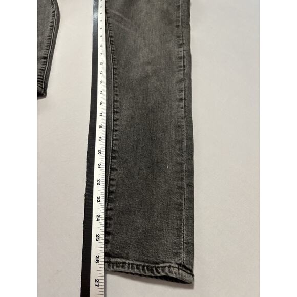 Levi's Wedgie Skinny Jeans Women's 29 Faded Black Baddie Rockabilly 90's Y2K - Picture 6 of 6
